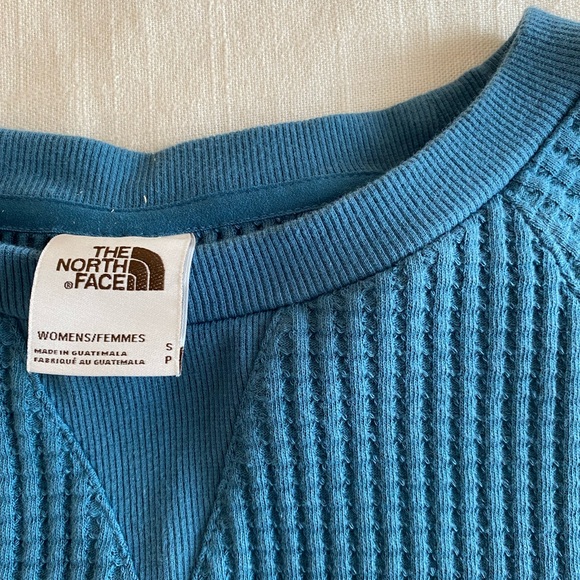 North Face Long Sleeve Waffle Knit - Picture 3 of 5